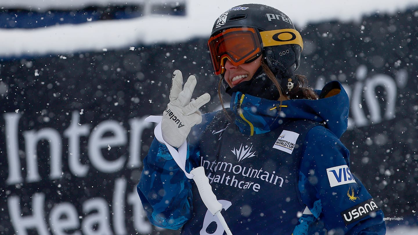 Team USA Moguls Skier Tess Johnson Continues Ascent, Claims Bronze at